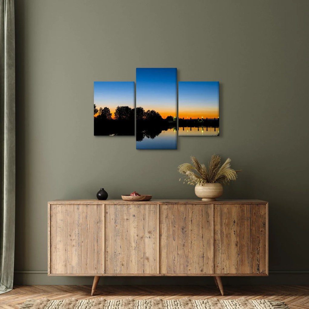 Tablou cu apus de soare (90x60 cm)