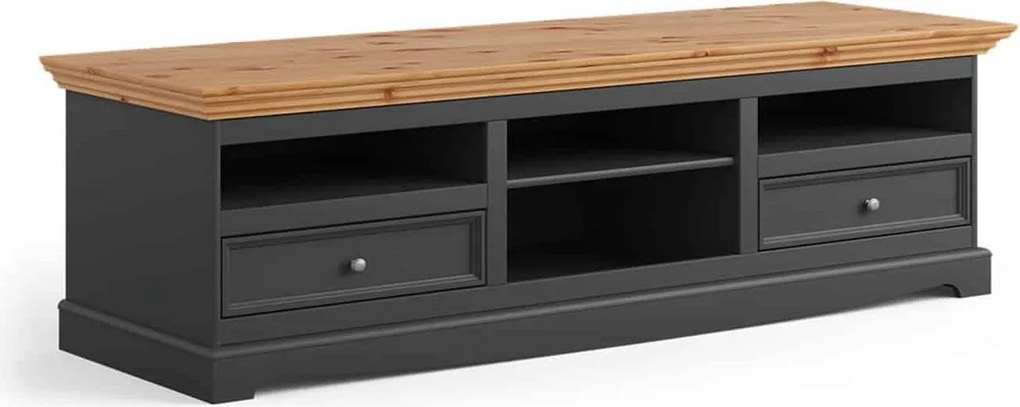 Set lemn masiv Living Linea Grafit