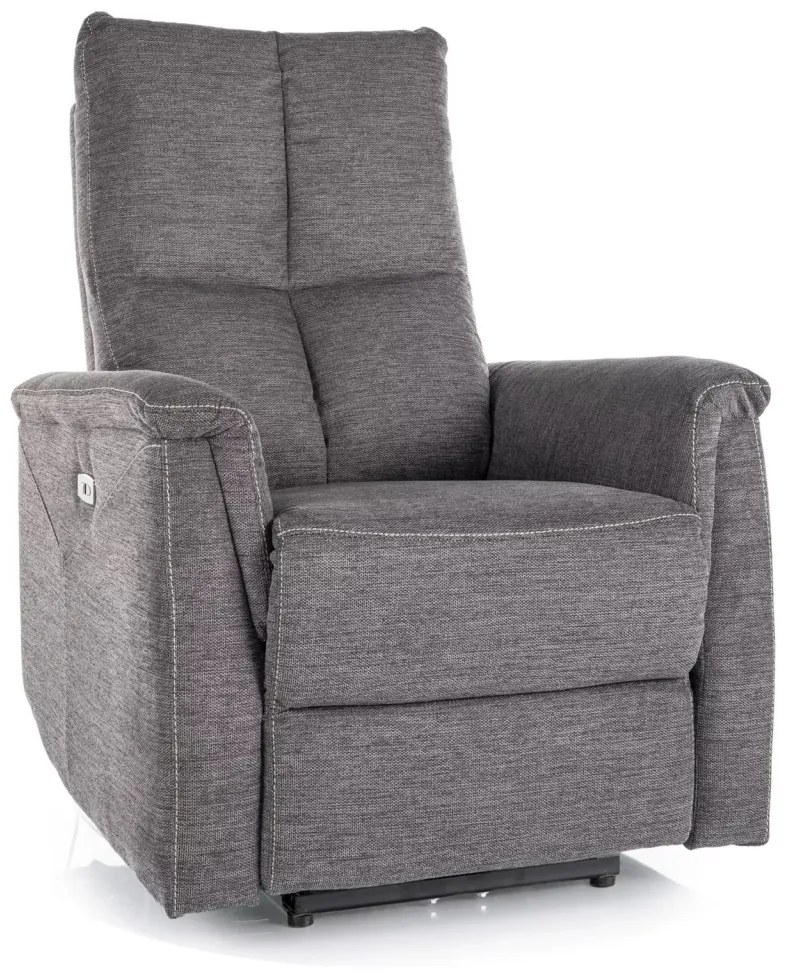 Fotoliu recliner Neptun gri inchis Brego18