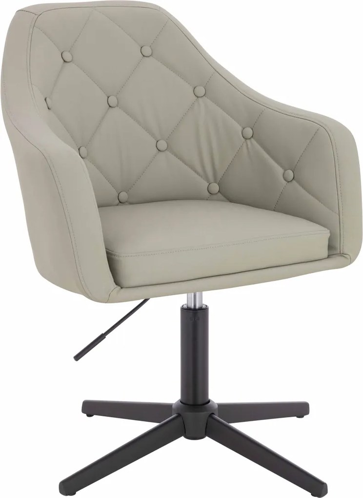 HR831CROSS Scaun Culoare in Piele Ecologica Premium Soft cu Bază Neagră