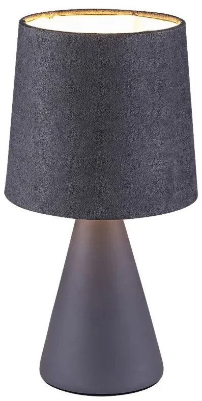 Veioza / Lampa de masa design modern Nalani gri