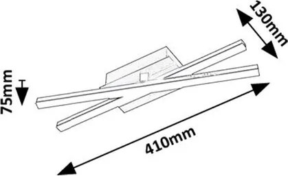Plafoniera LED moderna Demir 16w