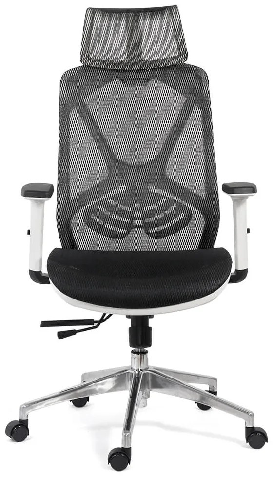 Scaun ergonomic SYYT 9503 negru, tetieră 2D și șezut culisant