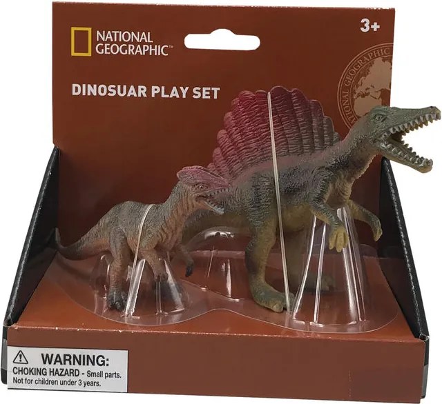 Set 2 figurine - Spinosaurus si Dilophosaurus