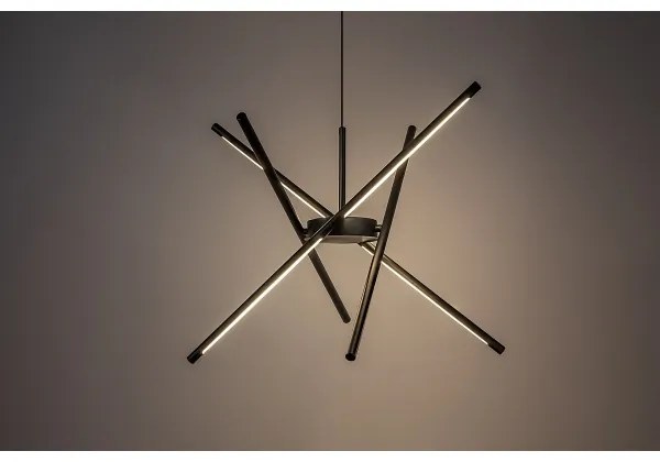 Lustră LED pe cablu Rabalux 72338 HENLI2 LED/40W/230V 3000K negru