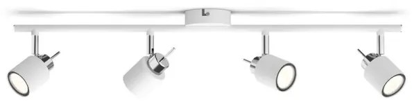 Spot MERANTI 4xGU10/35W/230V alb Philips