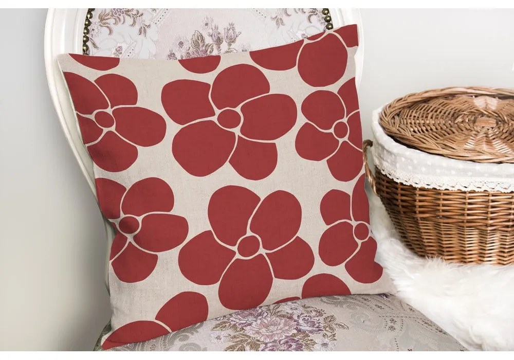Față de pernă 43x43 cm Red Meadow – Mila Home