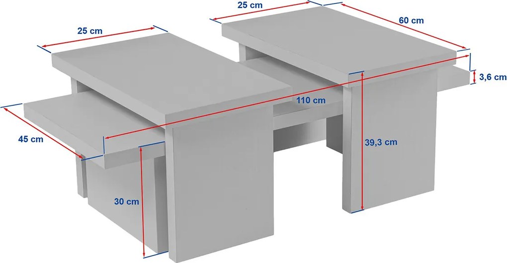 Măsuță de cafea Sanctuary Fressia Marble