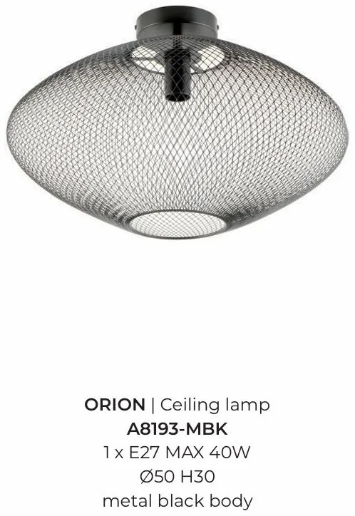 Plafoniera metalica design decorativ ORION 50cm