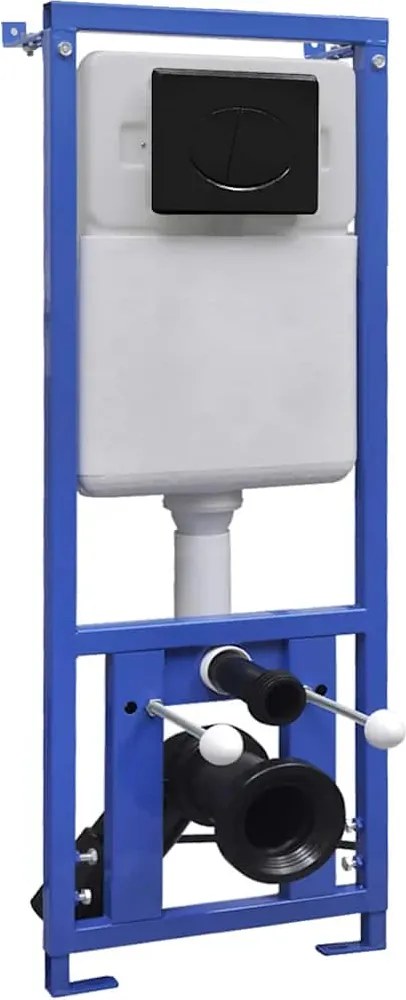 vidaXL Rezervor înalt încastrat, 11 L, 41 x 14 x (110-125) cm