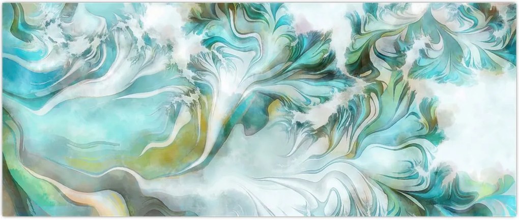 Tablou - Pictura modele abstracte de pictură (120x50 cm)