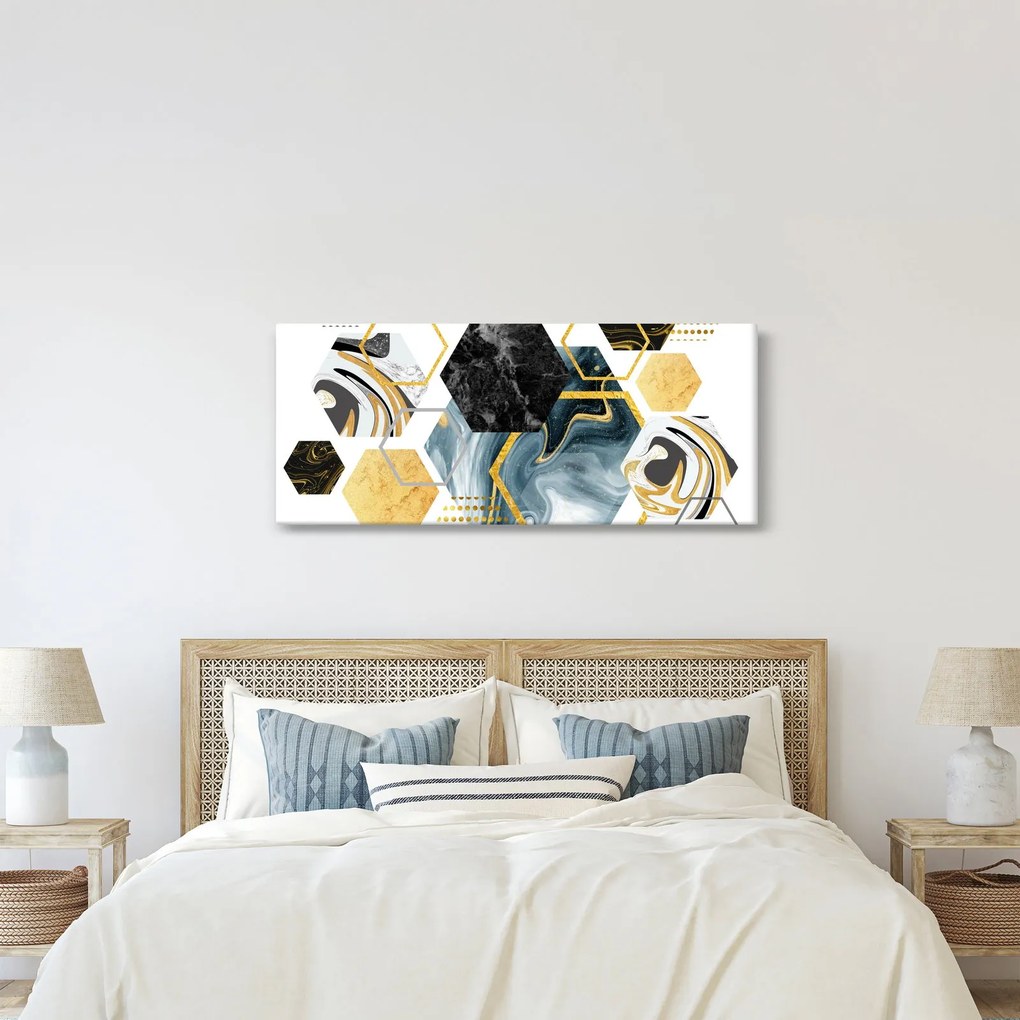 Tablou - Poligon (120x50 cm)