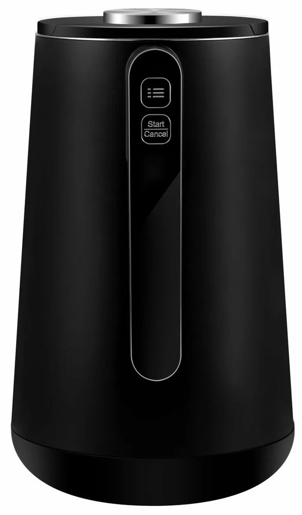 Fierbător digital Concept RK3340 din oțel inoxidabil, 1,7 l INTUITIVE, negru