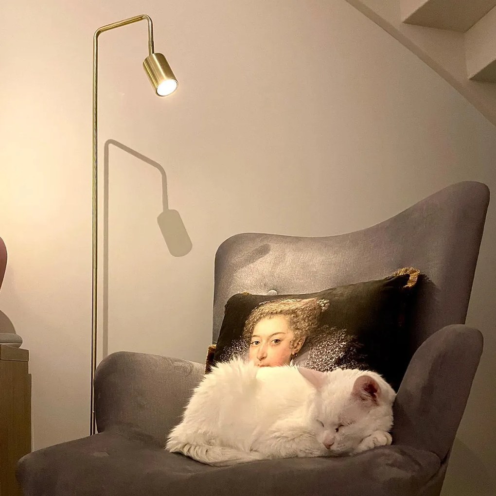 Lampă de podea modernă din alamă reglabilă - Java