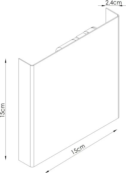 Sollux SL.2011 - Aplică de perete VANTA 2xG9/8W/230V crem