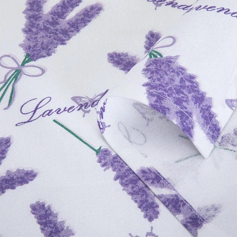 Fată de masă centrală cu imprimeu LAVANDĂ 85 x 85 cm