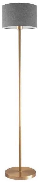 Lampadar LED TUNJA, soclu 1x E27, 20 W, 230 V, diametru 30 cm, auriu/gri