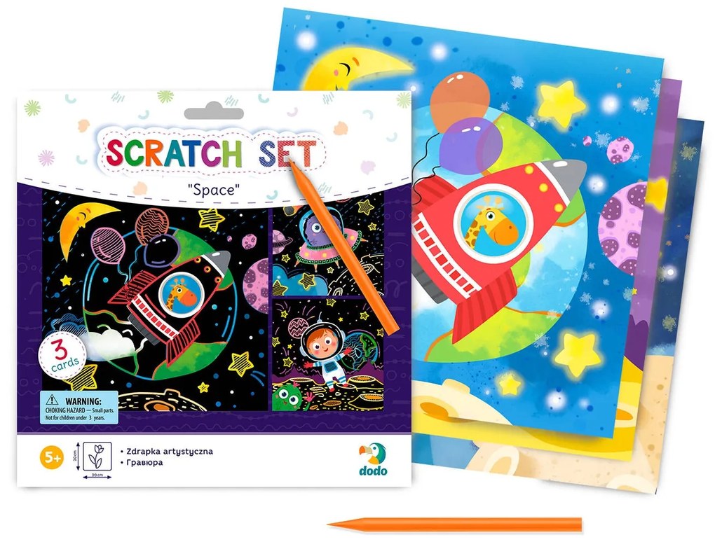 SET CREATIV DE RAZUIT - SPATIUL COSMIC - DODO (DO300217)