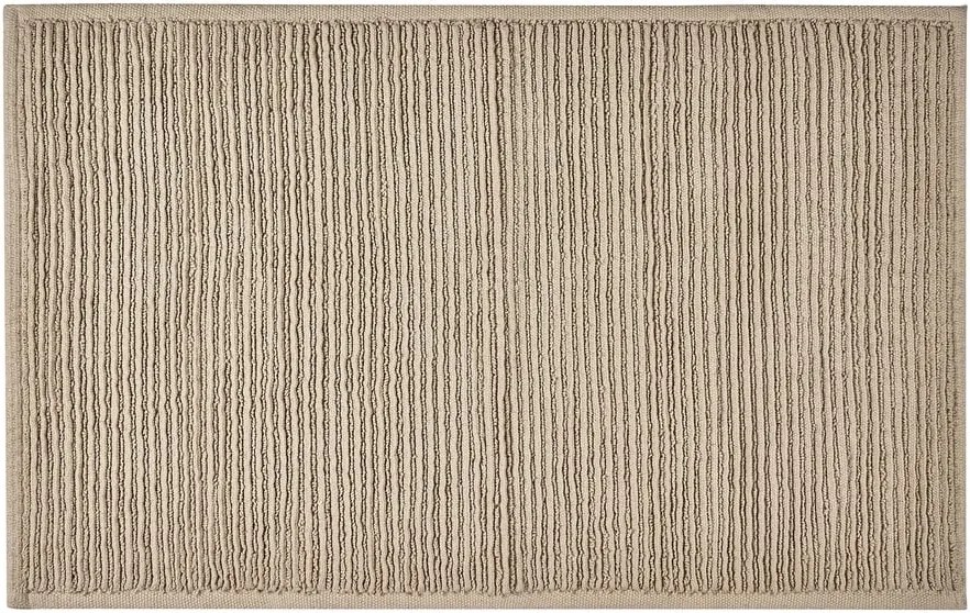 Covoraș de baie din bumbac Södahl, bej, 50 x 80 cm