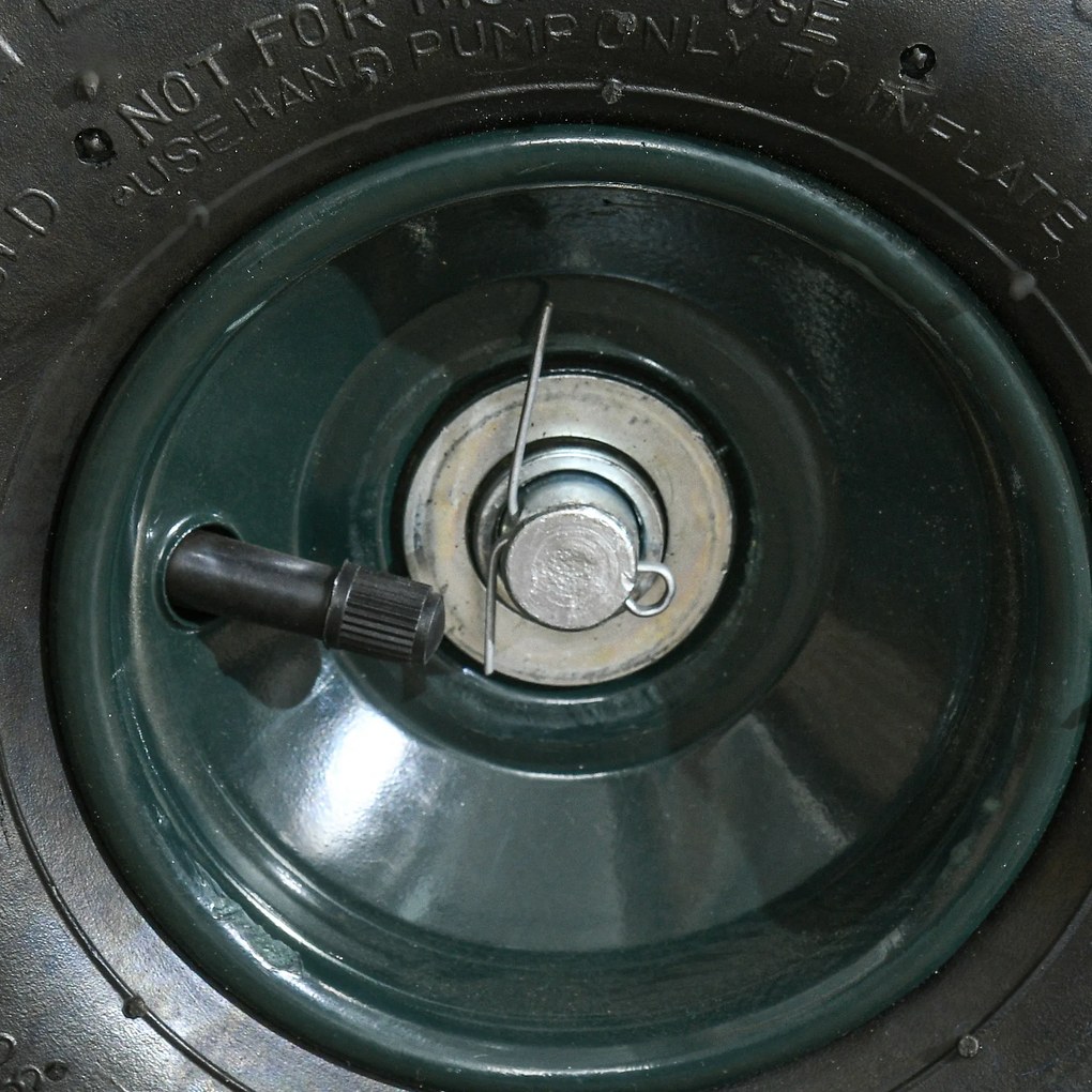 Outsunny Cărucior de Grădină cu Șezut Rotativ, Tavă pentru Unelte și Înălțime Reglabilă, pentru Terasă și Curte | Aosom Romania