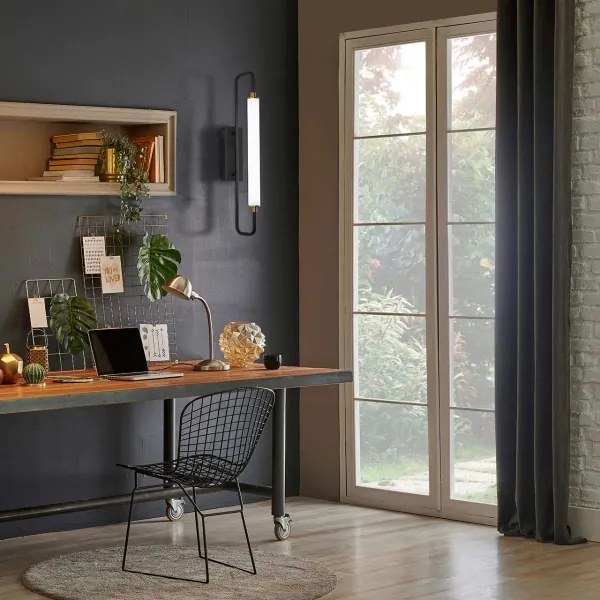 Aplica de perete FELICJA LED/14W/230V 4000K negru