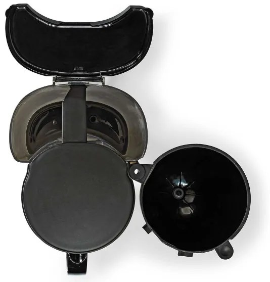 Nedis KACM150EBK - Cafetieră 1,25l cu funcție menținere temperatură