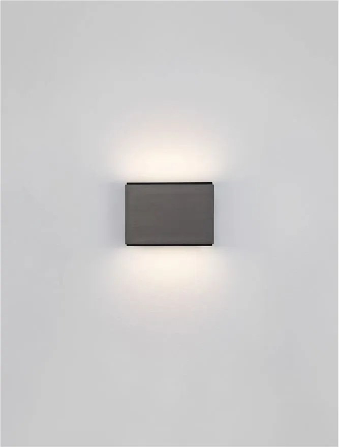 Aplica LED iluminat ambiental Up & Down OTI nickel negru, NVL-9695165