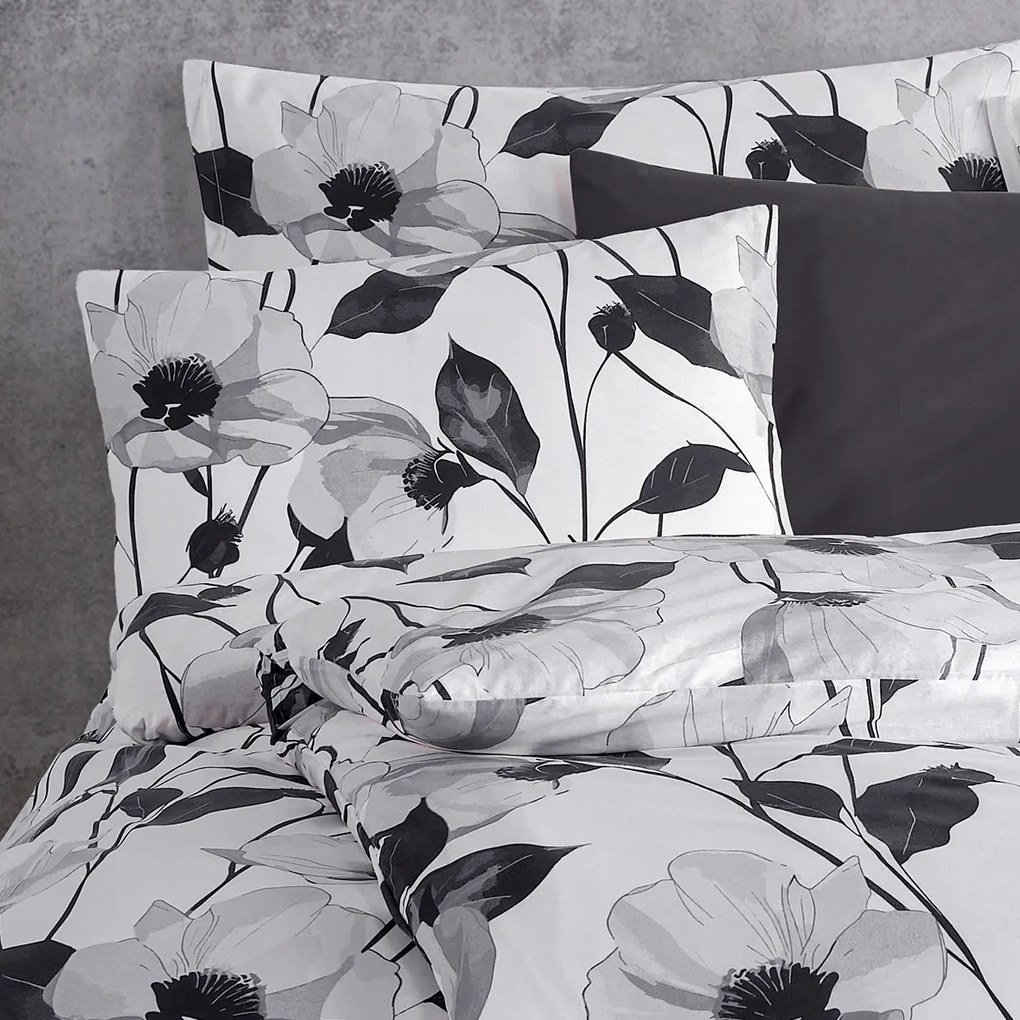 Lenjerie de pat din bumbac renforcé 4Home Monochrome Bloom , 140 x 200 cm, 70 x 90 cm