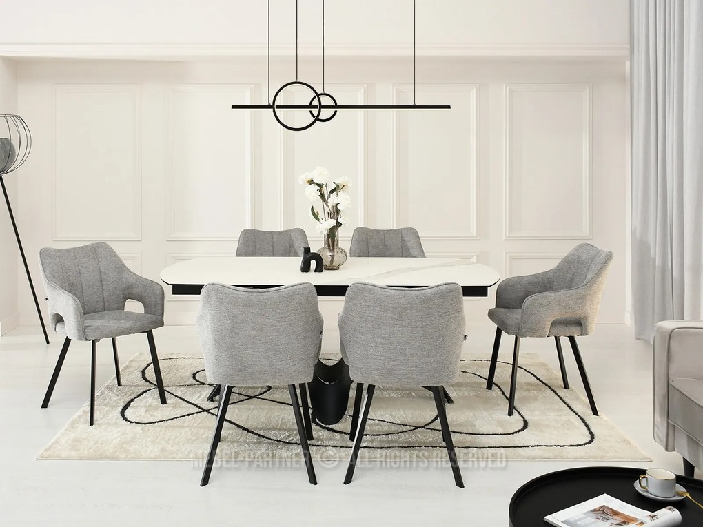 Scaun Carl (gri + negru). 1111024