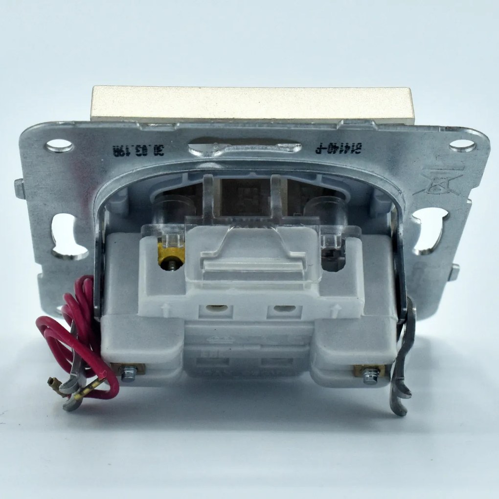 Intrerupator simplu cu led, 10A, IP20, Bronz, Panasonic Arkedia Slim / Karre Plus