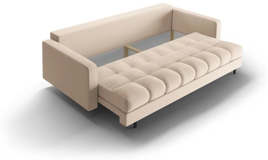 Canapea extensibila Bali 3 locuri stofa L222 cm