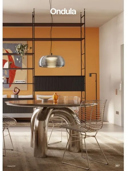 Redo 01-4541 - Lustră LED dimabilă pe cablu ONDULA LED/12W/230V negru/fumuriu