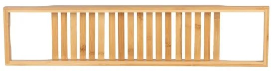 WENKO 24750100 - Poliță pentru cadă BAMBUSA 70 x 16 cm, maro