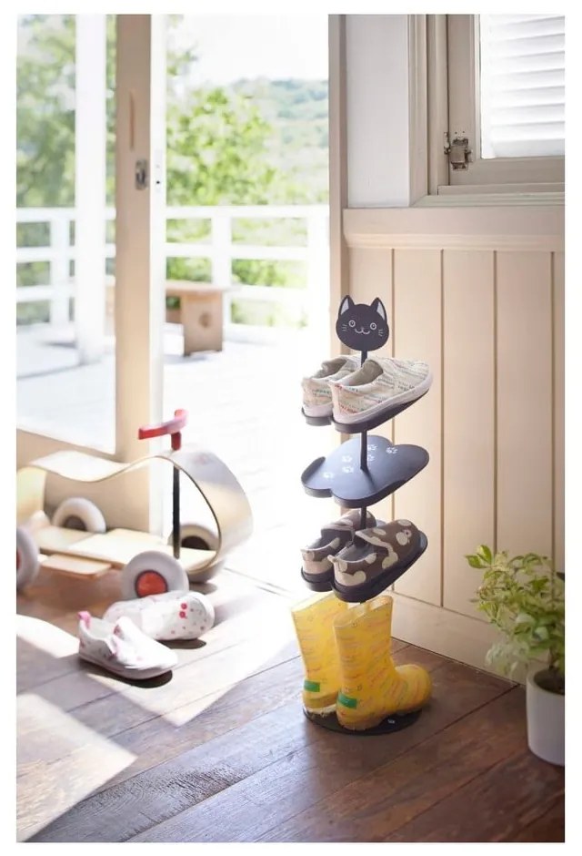 Pantofar pentru copii negru din metal Kid's Shoe Rack – YAMAZAKI