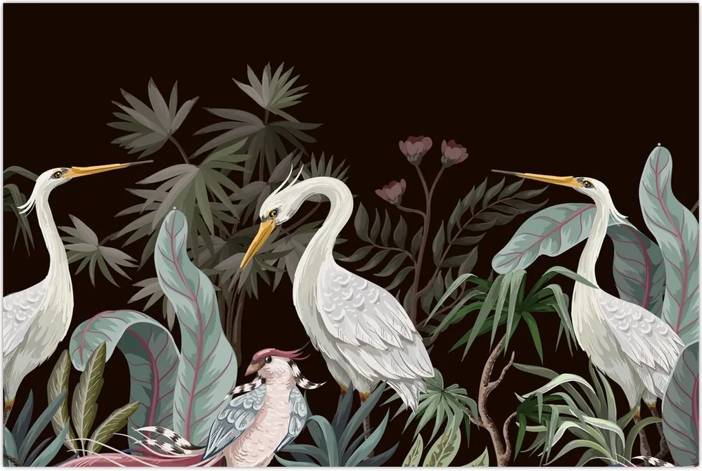 Tablou - Păsări (90x60 cm)