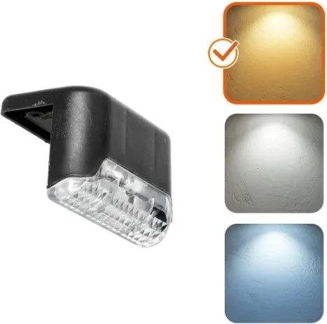 SET 8x corp de iluminat LED solar pentru scări LED/0,06W/1,2V 3000K IP44 600 mAh