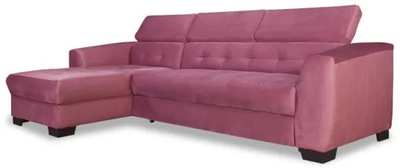 Coltar extensibil Karma Stanga, 5 Locuri, Mov, 291 x 177 x 86 Cm