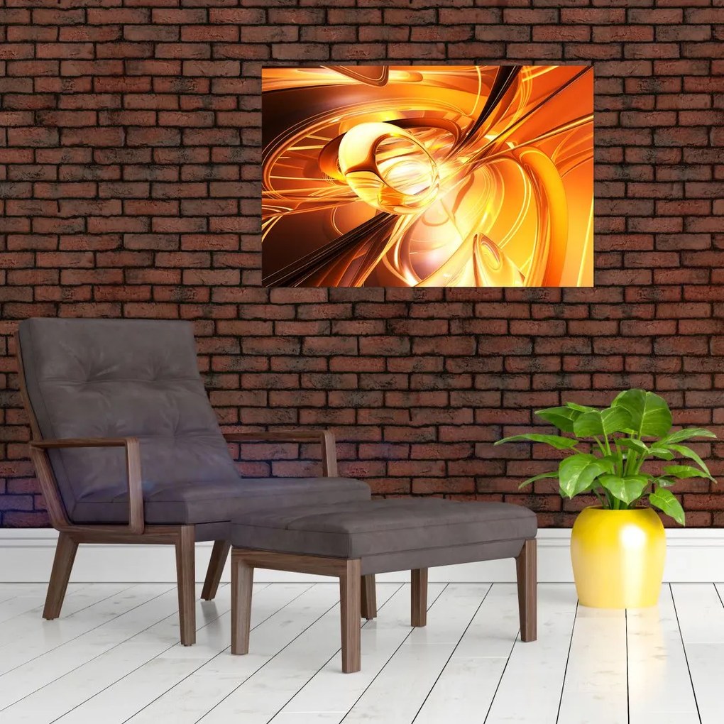 Tablou cu abstracție (90x60 cm)