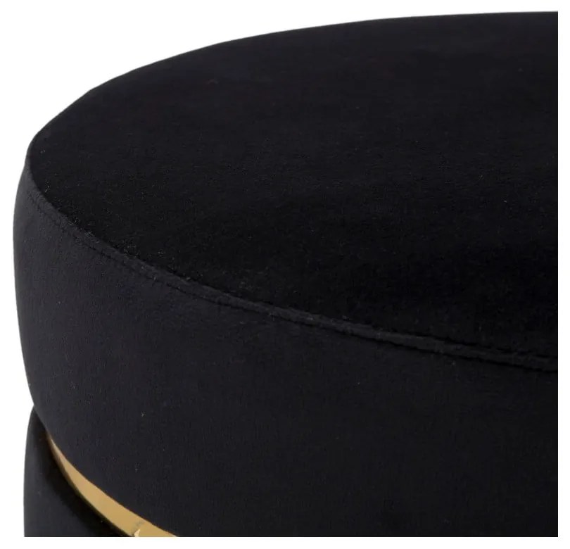 Scaun tapițat Mauro Ferretti Paris, negru