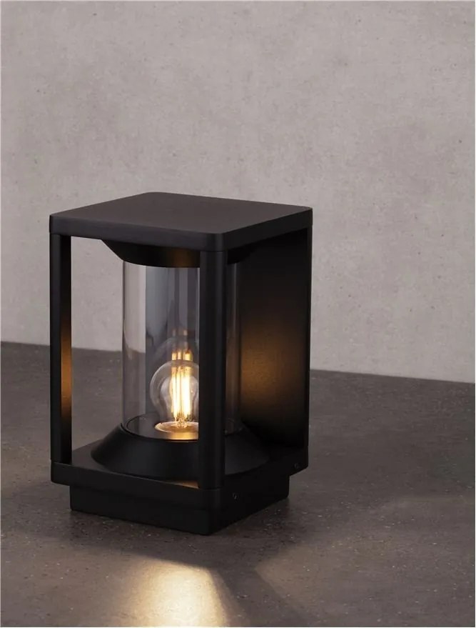 Mini Stalp iluminat exterior decorativ IP65 PACIFIC H-22cm