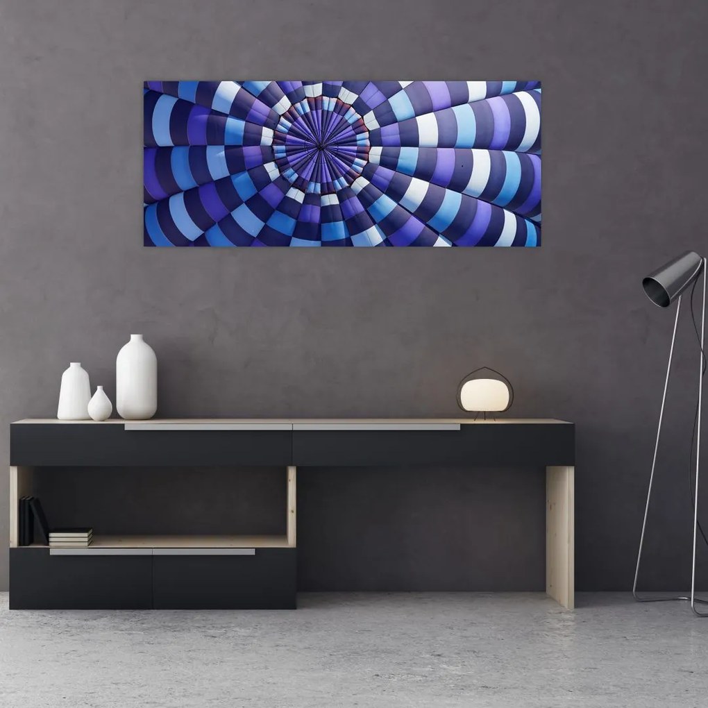 Tablou cu structura balonului zburător (120x50 cm)