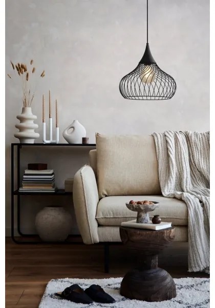 Eglo 43344 - Lustră pe cablu STAVERTON 1xE27/60W/230V