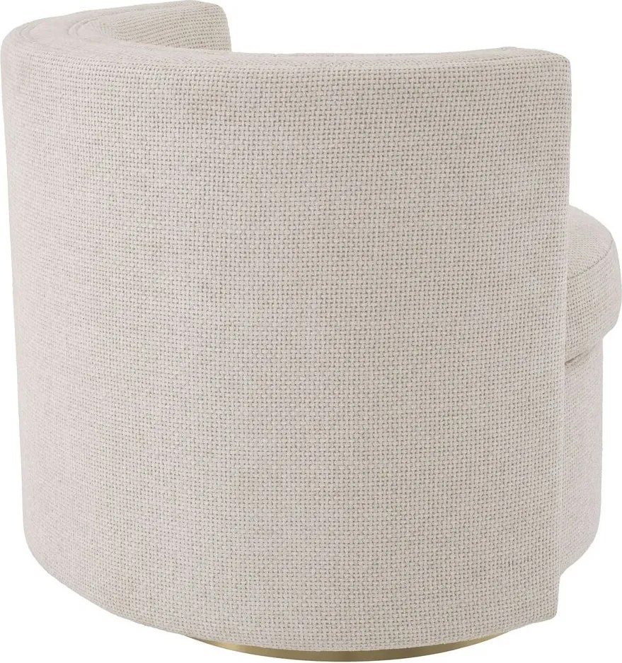 Fotoliu pivotant design elegant Amanda, lyssa off-white 115380 HZ