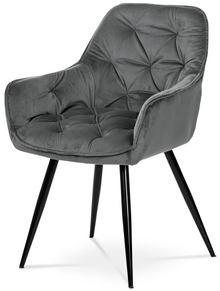 Set de scaune de sufragerie DCH-421 GREY4, 2 buc.