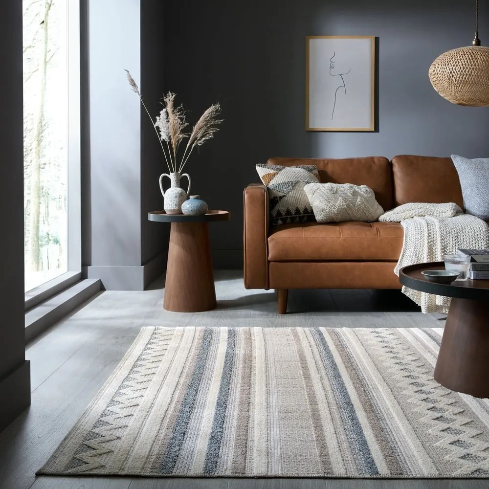 Covor grej lavabil 194x290 cm Everette – Flair Rugs