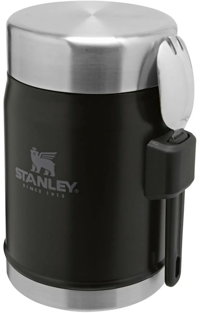 STANLEY termos pentru mâncare 400 ml culingură/furculiță, negru mat