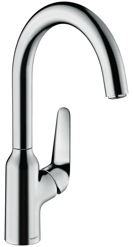 Baterie de bucatarie monocomanda, Hansgrohe, Focus, M42 220, crom