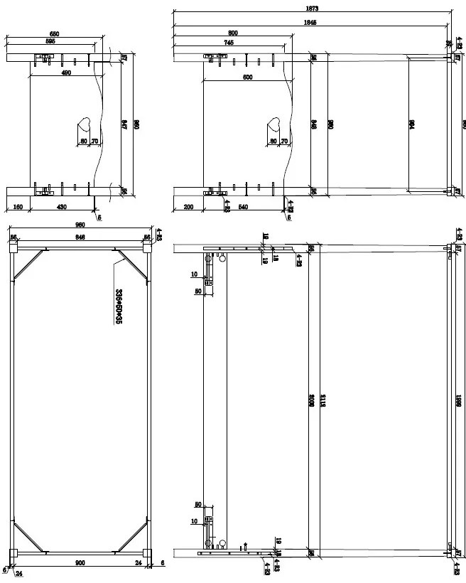 Set AMORI în alb este format dintr-un Pat copii cu baldachin (90 x 200 cm) și somieră asortată cu cadru fix, un set textil, o noptieră și un Dulap