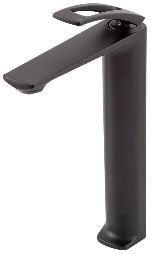 Cannes Black Baterie înălțată pentru lavoar