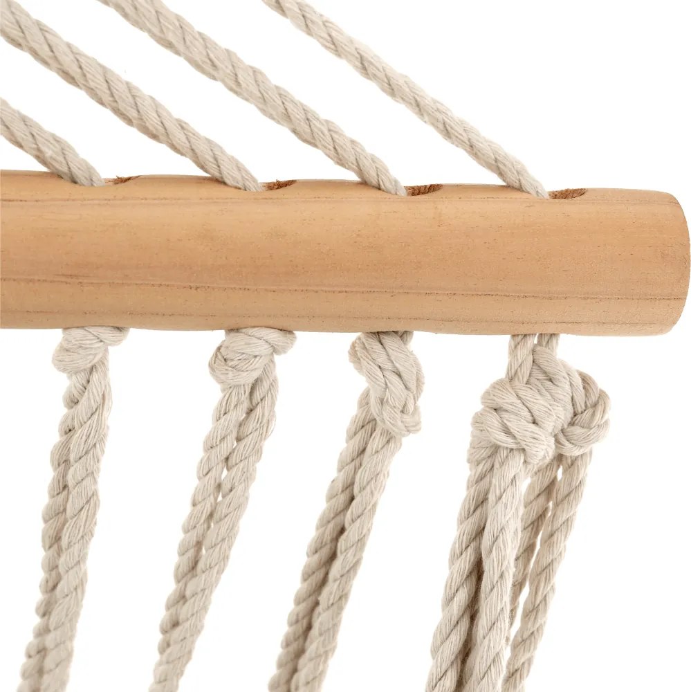 Scaun balansoar suspendabil, verde / alb, JAMBI